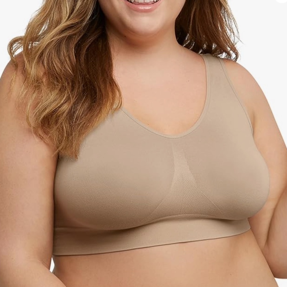 NWT Hanes Just My Size Women's Seamless Bra, Size 3x